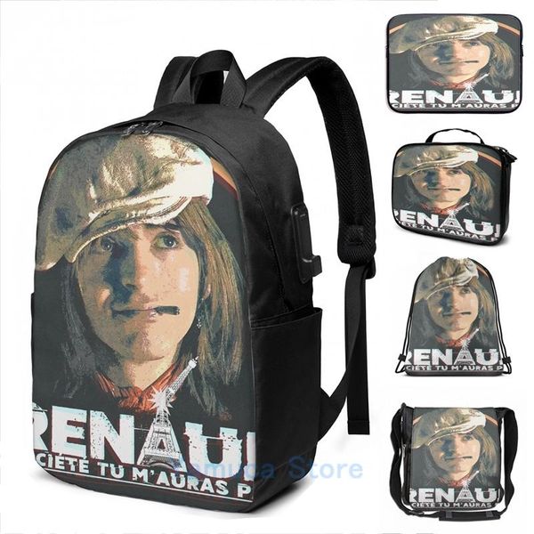 backpack funny graphic print renaud société tu mauras pas coul usb charge men school bags women bag travel laptop
backpack funny graphic print renaud société tu mauras pas coul usb charge men school bags women bag travel laptop