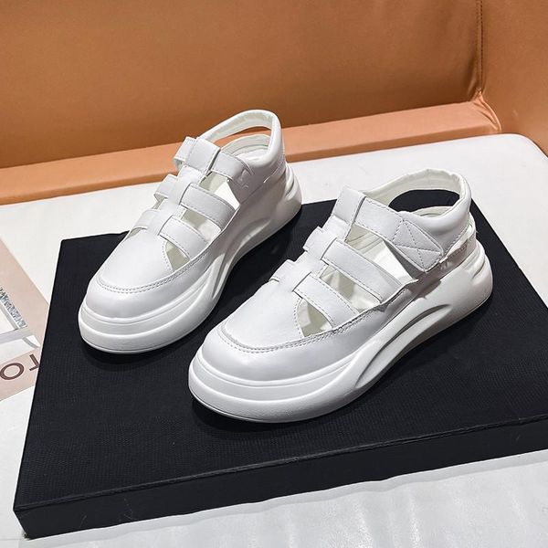 sandals 2021 summer girls' casual fashion platform high-sports roman soft leather ins gentle fabric women's shoes, Black
sandals 2021 summer girls' casual fashion platform high-sports roman soft leather ins gentle fabric women's shoes, Black
