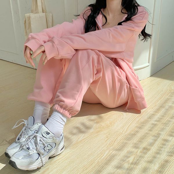 2021 new 5 colors ml autumn winter sets sweatshirt coats+ straight pants korean style tracksuits women clothing (x1595 w94w, Gray
2021 new 5 colors ml autumn winter sets sweatshirt coats+ straight pants korean style tracksuits women clothing (x1595 w94w, Gray