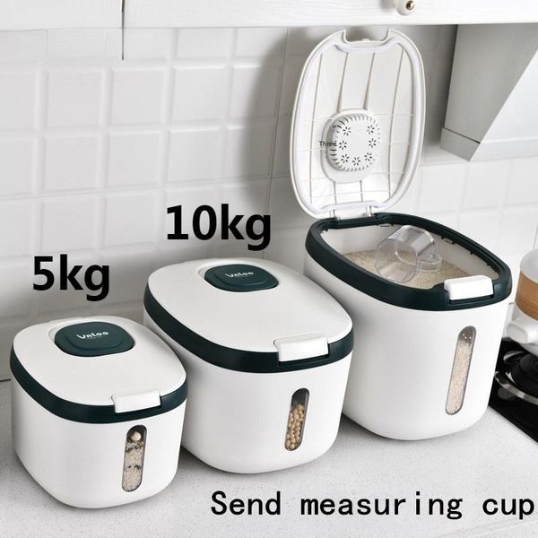 storage bottles & jars kitchen container 5kg 10kg bucket nano insect-proof moisture-proof rice box grain sealed jar home pet dog food store
storage bottles & jars kitchen container 5kg 10kg bucket nano insect-proof moisture-proof rice box grain sealed jar home pet dog food store