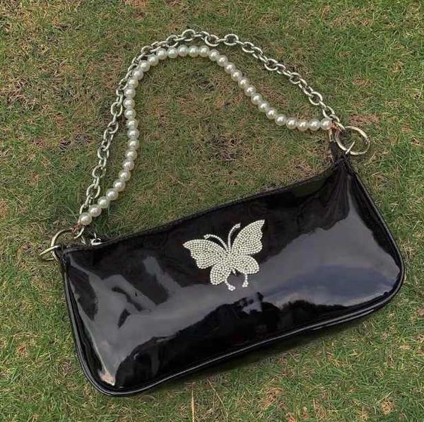 evening bags fashion women's bag pearl patent small girl messenger shoulder chain baguette female vintage cute bow crossbody
evening bags fashion women's bag pearl patent small girl messenger shoulder chain baguette female vintage cute bow crossbody
