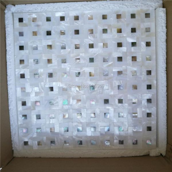 wallpapers white freshwater shell and black mother of pearl mosaic tile for home decoration wall 1 square meter/lot
wallpapers white freshwater shell and black mother of pearl mosaic tile for home decoration wall 1 square meter/lot
