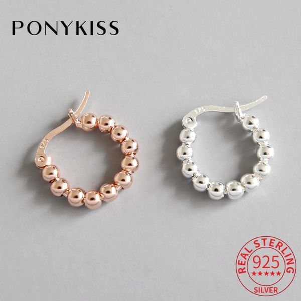 hoop & huggie ponykiss punk 925 sterling silver beads connection earrings for women party fine jewelry accessory wholesale gift, Golden;silver
hoop & huggie ponykiss punk 925 sterling silver beads connection earrings for women party fine jewelry accessory wholesale gift, Golden;silver