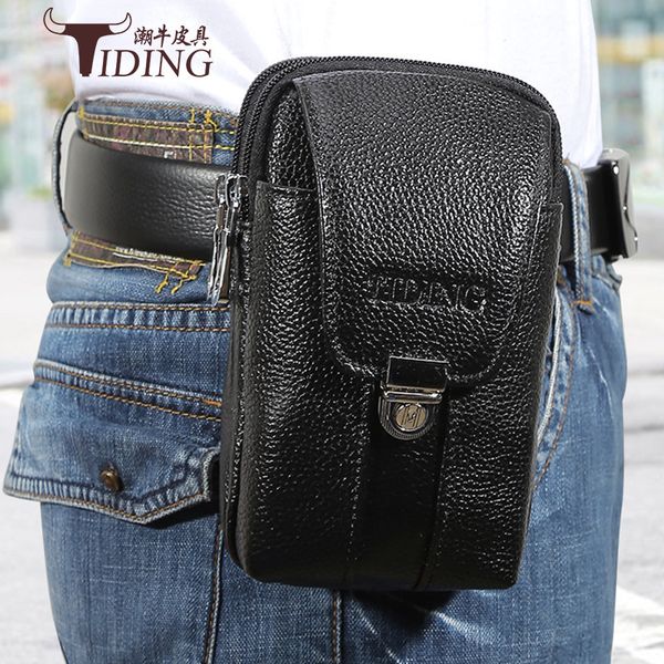 waistbags packs luggage outdoor leisure men's leather small waist bag wearing belt multifunctional fashion mobile phone pendant black b
waistbags packs luggage outdoor leisure men's leather small waist bag wearing belt multifunctional fashion mobile phone pendant black b