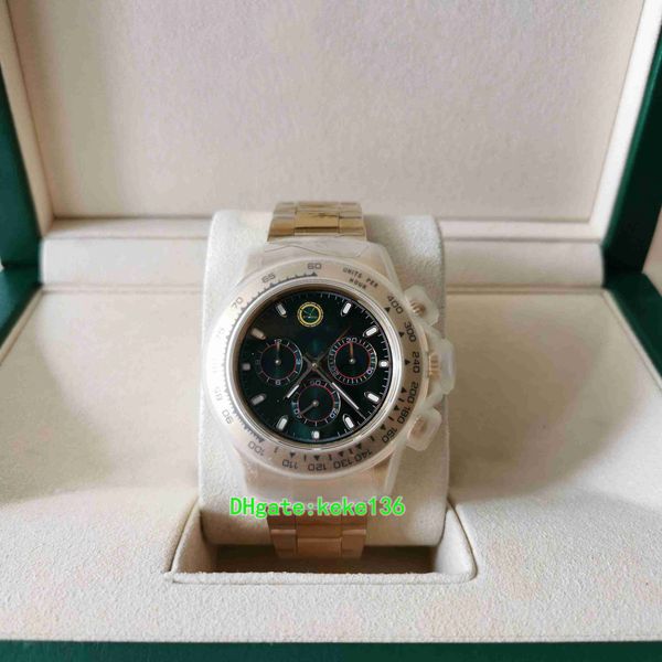 men wristwatches jh cosmograph 116508-0013 116508 40mm yellow gold eta 4130 movement chronograph working automatic mechanical mens watch wat, Slivery;brown
men wristwatches jh cosmograph 116508-0013 116508 40mm yellow gold eta 4130 movement chronograph working automatic mechanical mens watch wat, Slivery;brown