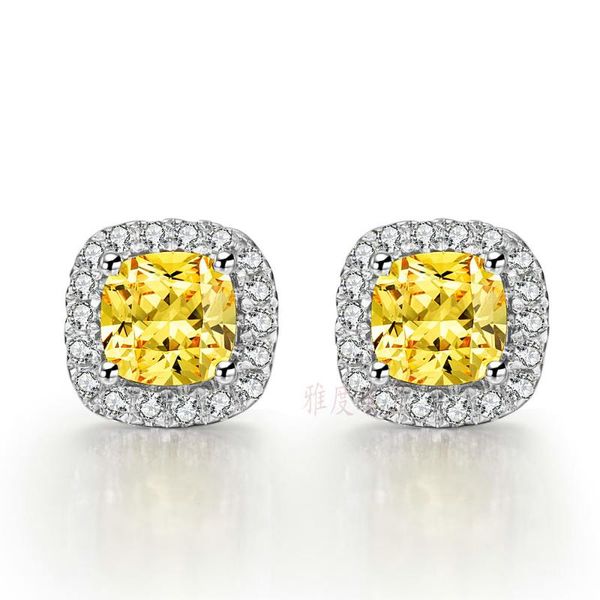 other super star love style pure 14k white gold earrings 1ct/piece cushion shape simulate diamond au585 stud, Golden;silver
other super star love style pure 14k white gold earrings 1ct/piece cushion shape simulate diamond au585 stud, Golden;silver