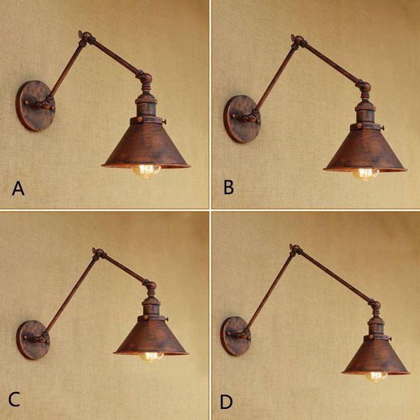 wall lamps vintage industrial umbrella lamp adjustable swing arm sconce porch bedroom balcony stair restaurant bar light 110-220v
wall lamps vintage industrial umbrella lamp adjustable swing arm sconce porch bedroom balcony stair restaurant bar light 110-220v