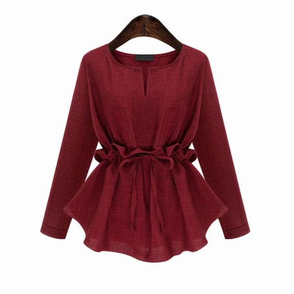 women's blouses & shirts women 2021 fashion long sleeve shirt linen blouse loose plus size blosues ladies korean clothing l-4xl 448, White
women's blouses & shirts women 2021 fashion long sleeve shirt linen blouse loose plus size blosues ladies korean clothing l-4xl 448, White