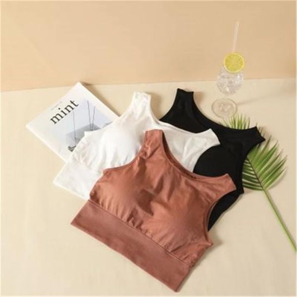bras seamless bra for women solid crop vest fitness elastic tank workout sports breathable ladies underwear lingerie, Red;black
bras seamless bra for women solid crop vest fitness elastic tank workout sports breathable ladies underwear lingerie, Red;black