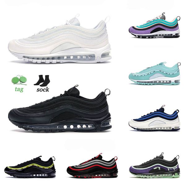 classic 97s running sports shoes triple black all white mens women tropical twist pull tab obsidian halloween silver bullet trainers sneaker, White;red
classic 97s running sports shoes triple black all white mens women tropical twist pull tab obsidian halloween silver bullet trainers sneaker, White;red