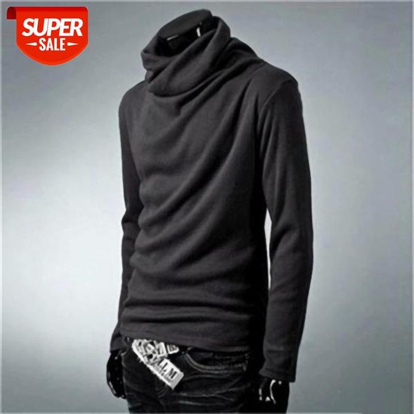 Streetwear Men Tshirt Autumn High collar Long Sleeve T Shirt Mens Cotton #bz7h, White;black
Streetwear Men Tshirt Autumn High collar Long Sleeve T Shirt Mens Cotton #bz7h, White;black
