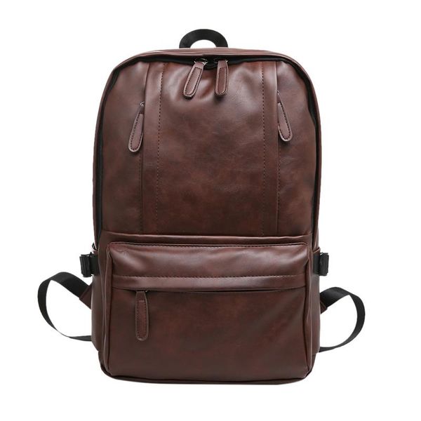 backpack 2021 fashion men and women shoulder bag pu soft leather college style school men's travel computer
backpack 2021 fashion men and women shoulder bag pu soft leather college style school men's travel computer