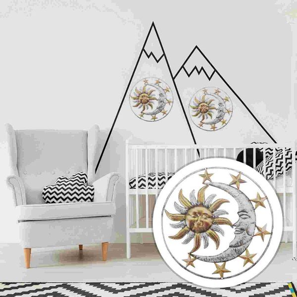 decorative objects & figurines 1pc sun moon design wall pendant iron hanging decor outdoor
decorative objects & figurines 1pc sun moon design wall pendant iron hanging decor outdoor