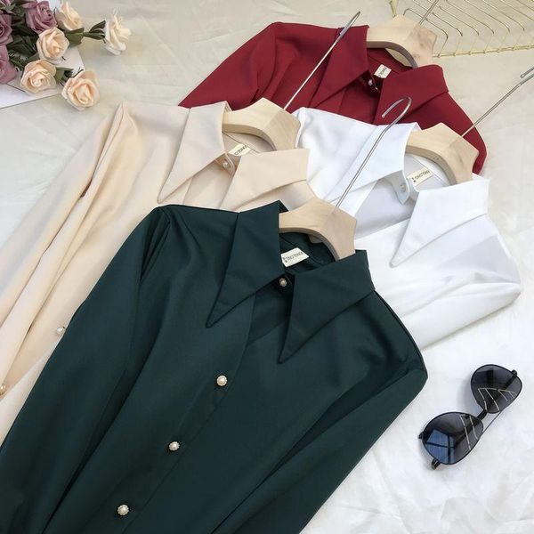 ebaihui womens and blouses solid white chiffon blouse office shirt blusas mujer de moda 2021 long sleeve women shirts
ebaihui womens and blouses solid white chiffon blouse office shirt blusas mujer de moda 2021 long sleeve women shirts