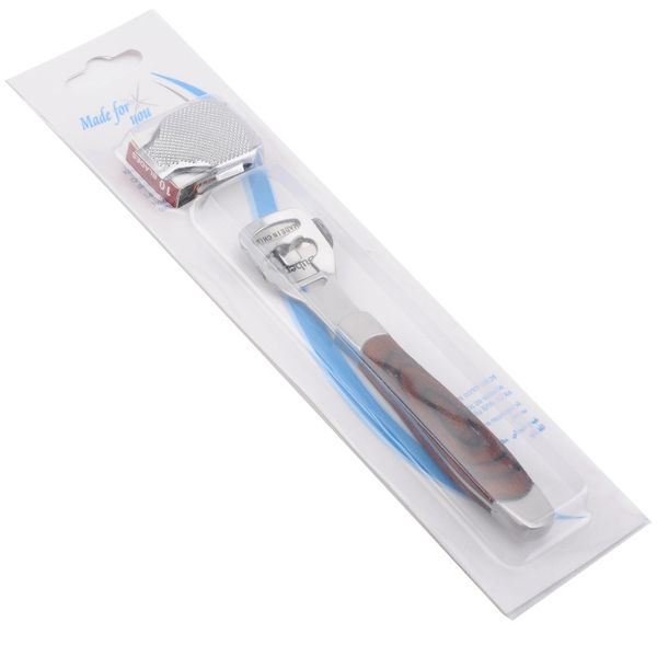 new peach wood foot skin shaver corn cuticle cutter remover rasp pedicure file callus 10 blades care tool
new peach wood foot skin shaver corn cuticle cutter remover rasp pedicure file callus 10 blades care tool