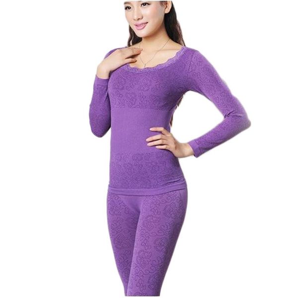 women thermal underwear sets o-neck high elastic slim long johns set comfortable warm modal +pants underwear set, Black;pink
women thermal underwear sets o-neck high elastic slim long johns set comfortable warm modal +pants underwear set, Black;pink