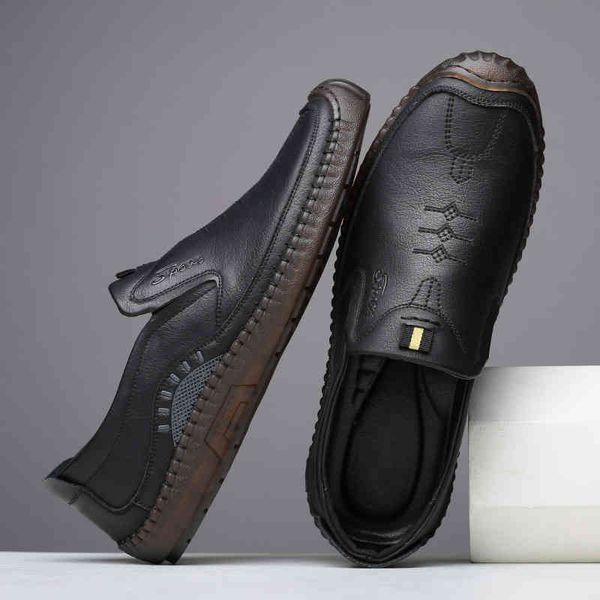 2020new soft cow leather men's shoes man brown business dress classic round toe moccasins zapatos hombre, Black
2020new soft cow leather men's shoes man brown business dress classic round toe moccasins zapatos hombre, Black