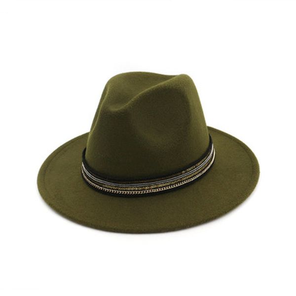 2021 felted band casual vintage fedora church es for green black winter women hats new jazz cap men 0w1x, Blue;gray
2021 felted band casual vintage fedora church es for green black winter women hats new jazz cap men 0w1x, Blue;gray