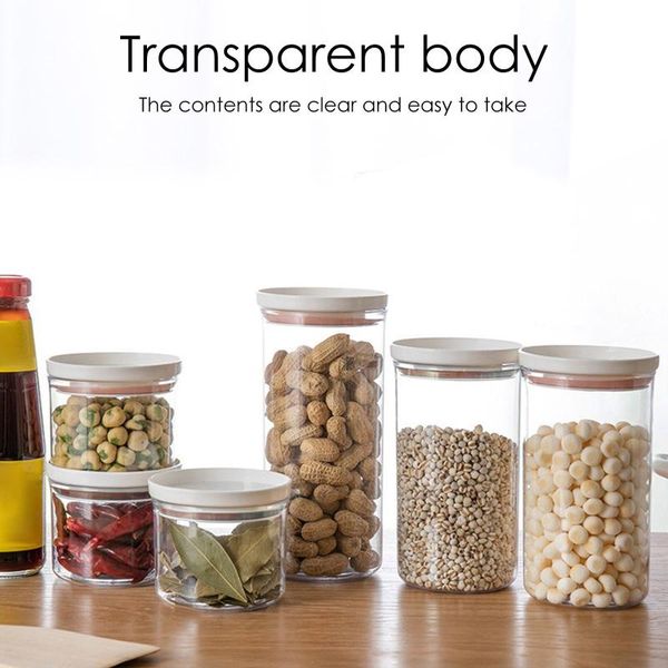 storage bottles & jars round sealed tank kitchen refrigerator box superimposed whole grains fresh-keeping food
storage bottles & jars round sealed tank kitchen refrigerator box superimposed whole grains fresh-keeping food