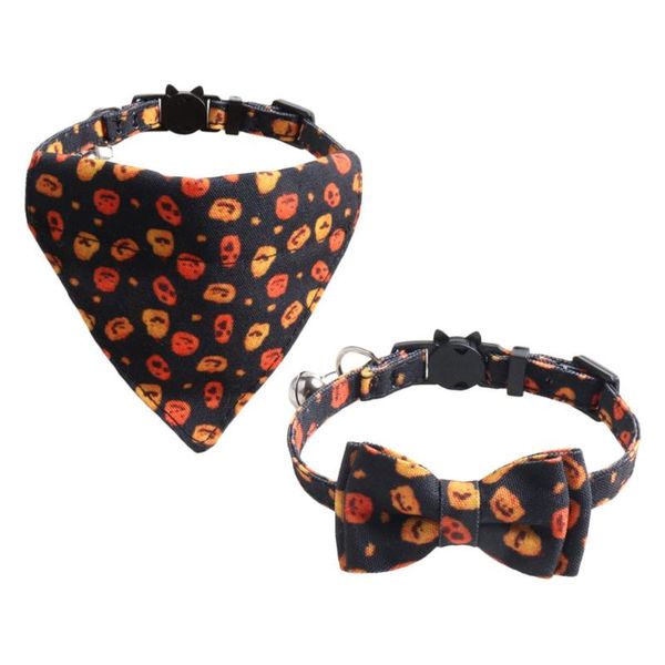 cat collars & leads 1 set pet neckwear pumpkin pattern holiday bib adjustable collar for kitten
cat collars & leads 1 set pet neckwear pumpkin pattern holiday bib adjustable collar for kitten