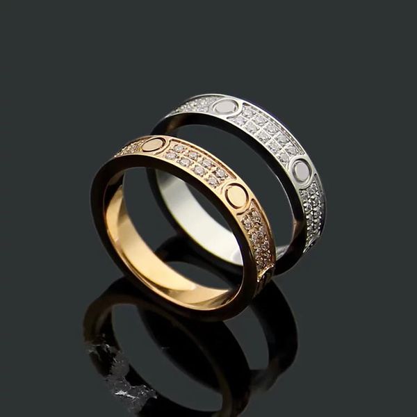 classic stainless steel gold love married engagement couple ring for woman man fashion designer eternal zircon jewelry for women with box, Slivery;golden
classic stainless steel gold love married engagement couple ring for woman man fashion designer eternal zircon jewelry for women with box, Slivery;golden