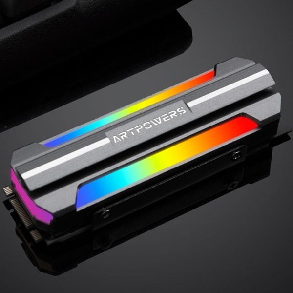 fans & coolings m.2 ssd heatsink cooler aluminum alloy sheet argb 2280 nvme solid state hard drive heat dissipation radiator
fans & coolings m.2 ssd heatsink cooler aluminum alloy sheet argb 2280 nvme solid state hard drive heat dissipation radiator