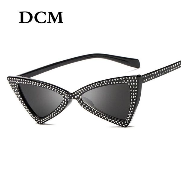 sunglasses dcm 2021 small triangle women cat eye sun glasses ladies fashion, White;black
sunglasses dcm 2021 small triangle women cat eye sun glasses ladies fashion, White;black