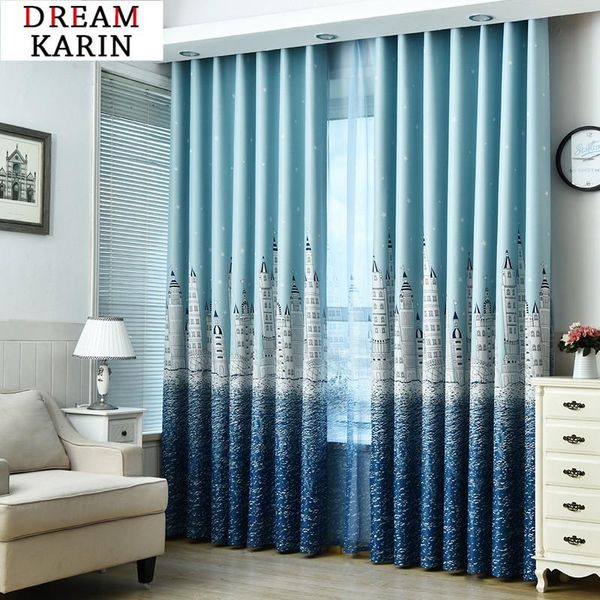 curtain & drapes blackout cartoon blue printed castle curtains for kids room children's bedroom baby window custom made
curtain & drapes blackout cartoon blue printed castle curtains for kids room children's bedroom baby window custom made
