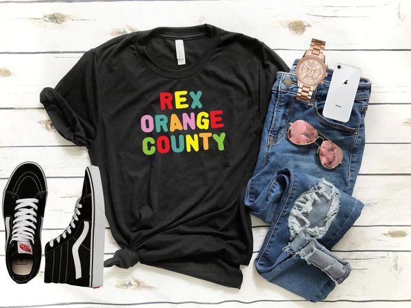 hahayule rex orange county color words letter printed summer fashion women casual hipster t-shirt funny short sleeves, White
hahayule rex orange county color words letter printed summer fashion women casual hipster t-shirt funny short sleeves, White