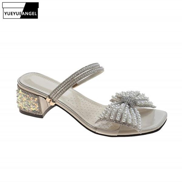 slippers women pearls diamonds sandals summer street style peep toe thick heel shoes korean fashion slip on outdoor slides, Black
slippers women pearls diamonds sandals summer street style peep toe thick heel shoes korean fashion slip on outdoor slides, Black