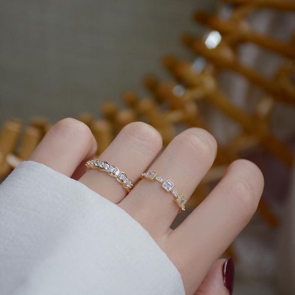 cluster rings 2021 luxury 14k real gold layer pave inlaid cz open ring for women adjustable iced out cubic zirconia brilliant bijoux, Golden;silver
cluster rings 2021 luxury 14k real gold layer pave inlaid cz open ring for women adjustable iced out cubic zirconia brilliant bijoux, Golden;silver