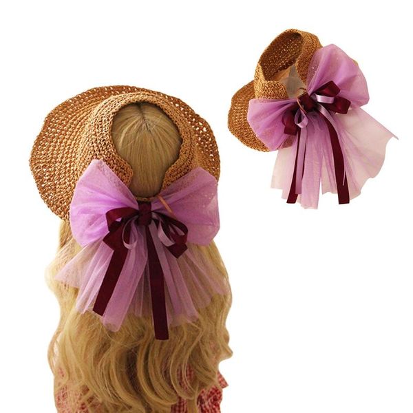 summer sun hats fashion girl straw hat ribbon bow beach casual flat panama caps &, Yellow
summer sun hats fashion girl straw hat ribbon bow beach casual flat panama caps &, Yellow