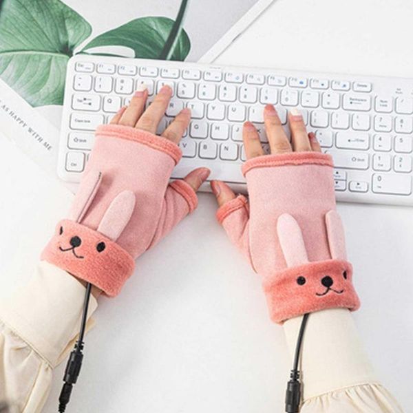 cycling gloves 5v 0.76a half finger usb rechargeable heated mitten lapwomen heating winter knit electric hand, Black
cycling gloves 5v 0.76a half finger usb rechargeable heated mitten lapwomen heating winter knit electric hand, Black