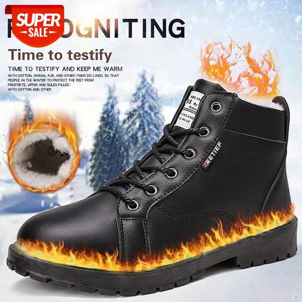 leather men boots winter with fur super warm snow boots men winter work casual shoes high men's hiking botas hombre #fr7b
leather men boots winter with fur super warm snow boots men winter work casual shoes high men's hiking botas hombre #fr7b