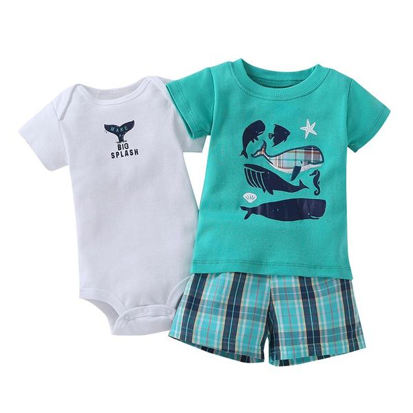 jumpsuits summer born baby boy clothes short sleeve t shirt bodysuit shorts suit animal print costume outfit infant clothing set, Blue
jumpsuits summer born baby boy clothes short sleeve t shirt bodysuit shorts suit animal print costume outfit infant clothing set, Blue