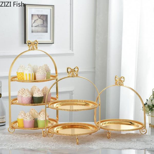 other bakeware bowknot metal cake stand multi-layer fruit dessert pre-wedding party display modern home tools
other bakeware bowknot metal cake stand multi-layer fruit dessert pre-wedding party display modern home tools