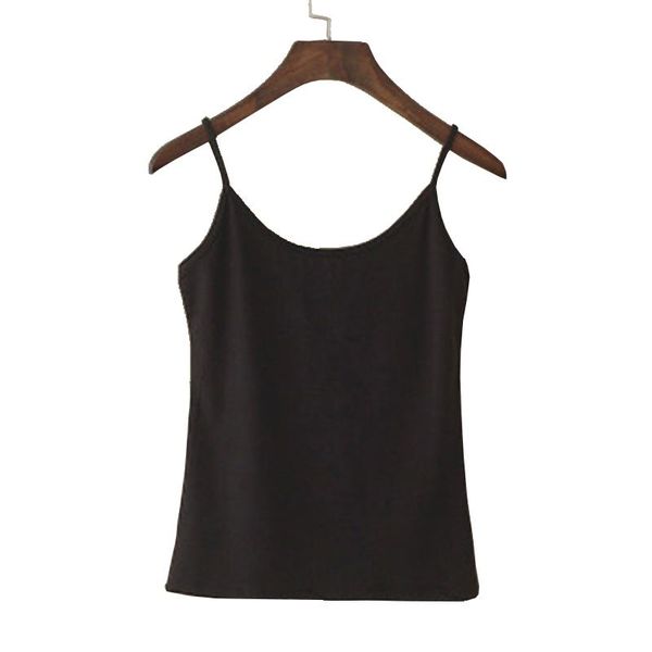 women's tanks & camis tank women summer casual camisoles t-shirt spaghetti strap cropped vest female fashion synthetic cotton, White
women's tanks & camis tank women summer casual camisoles t-shirt spaghetti strap cropped vest female fashion synthetic cotton, White