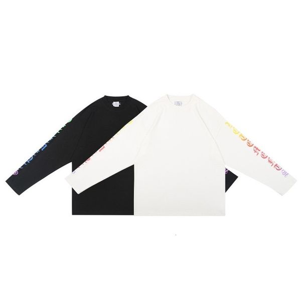 2021 new t-shirt men women colorful sanskrit font vetements on the sleeve t shirts tee streetwear oversized 98em, White;black
2021 new t-shirt men women colorful sanskrit font vetements on the sleeve t shirts tee streetwear oversized 98em, White;black