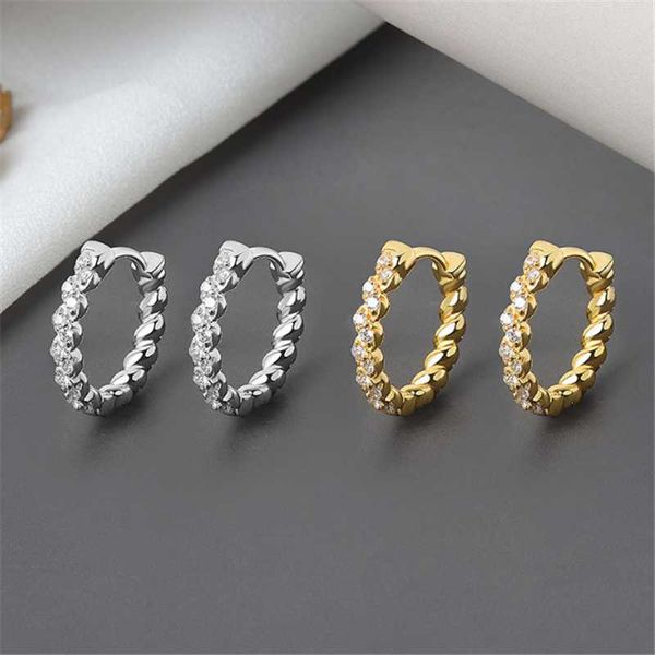 hoop & huggie 2021 trend design delicate zircon twist geometric round circular copper earrings for women brief metal wedding jewelry, Golden;silver
hoop & huggie 2021 trend design delicate zircon twist geometric round circular copper earrings for women brief metal wedding jewelry, Golden;silver