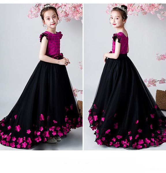 2021 black/pink 3d floral flower girls dresses for wedding party a line tulle beaded handmade flowers first communion dress, White;blue
2021 black/pink 3d floral flower girls dresses for wedding party a line tulle beaded handmade flowers first communion dress, White;blue