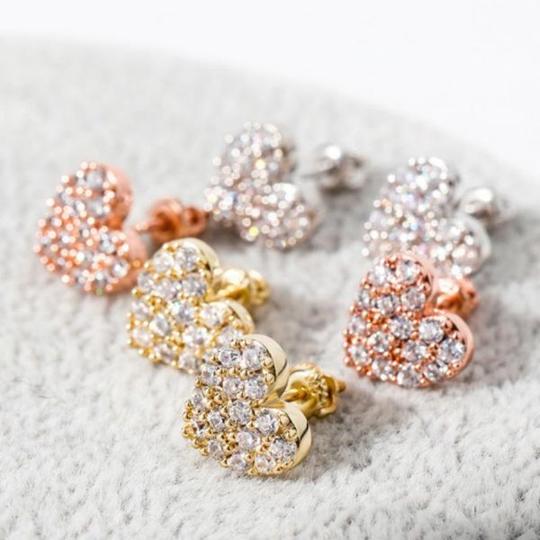 rose gold hip zirconia womens earrings jewelry heart love full diamond earring hop ear cubic ladies stud gift for studs jhkol, Silver
rose gold hip zirconia womens earrings jewelry heart love full diamond earring hop ear cubic ladies stud gift for studs jhkol, Silver