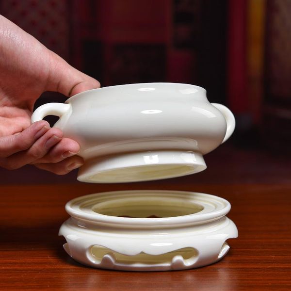fragrance lamps dai yutang ceramic ornament" jade porcelain ming style dragon furnace "dehua white buddha incense burner
fragrance lamps dai yutang ceramic ornament" jade porcelain ming style dragon furnace "dehua white buddha incense burner