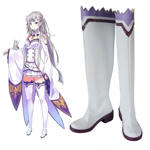 re: zero kara hajimeru isekai seikatsu emilia cosplay shoes life in a different world from zero emilia cosplay boots zipper halloween shoe, Silver
re: zero kara hajimeru isekai seikatsu emilia cosplay shoes life in a different world from zero emilia cosplay boots zipper halloween shoe, Silver