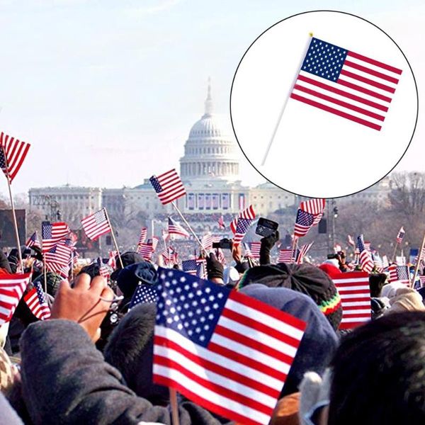 party decoration 4th of july hand held small flag usa american stick national day us country flags for parades international decor
party decoration 4th of july hand held small flag usa american stick national day us country flags for parades international decor