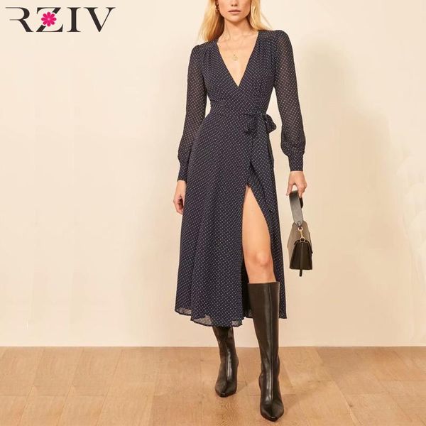 casual dresses rziv summer women dress dot print v-neck long-sleeved belt decoration vestidos, Black;gray
casual dresses rziv summer women dress dot print v-neck long-sleeved belt decoration vestidos, Black;gray