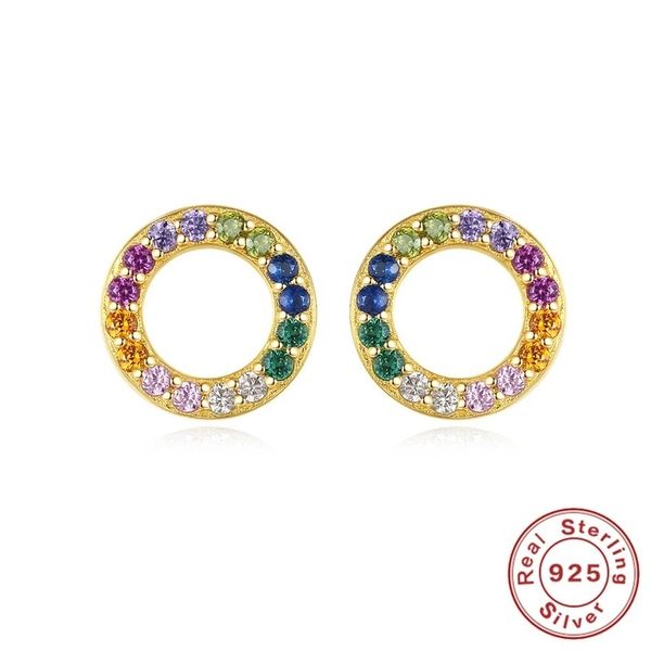 s925 sterling silver stud hollow circle 18k gold colored zircon earrings for woman charm jewelry gift, Golden;silver
s925 sterling silver stud hollow circle 18k gold colored zircon earrings for woman charm jewelry gift, Golden;silver
