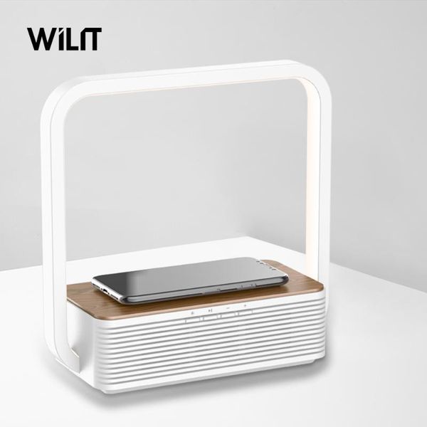 wilit led touch dimming bedside table lamp adjustable night light with wireless charging and wireless speaker
wilit led touch dimming bedside table lamp adjustable night light with wireless charging and wireless speaker