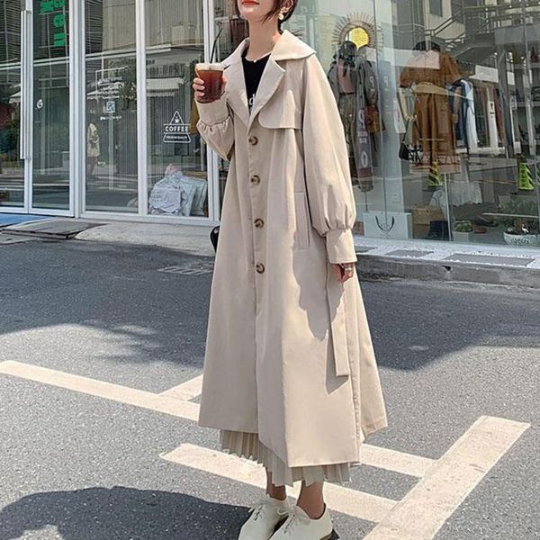 women's trench coats coat fashion long-sleeved solid color 2021 autumn mid-length lace-up windbreaker stand-up collar slim sunscreen cl, Tan;black
women's trench coats coat fashion long-sleeved solid color 2021 autumn mid-length lace-up windbreaker stand-up collar slim sunscreen cl, Tan;black
