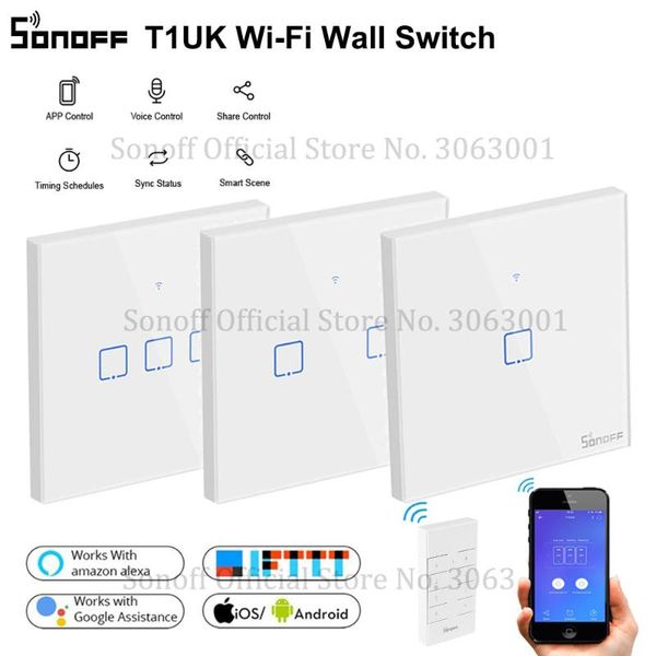 smart home control sonoff wireless wall touch light switch, t1uk wifi timer 1/2/3 gang switch glass panel app/rf/voice remote tx series
smart home control sonoff wireless wall touch light switch, t1uk wifi timer 1/2/3 gang switch glass panel app/rf/voice remote tx series
