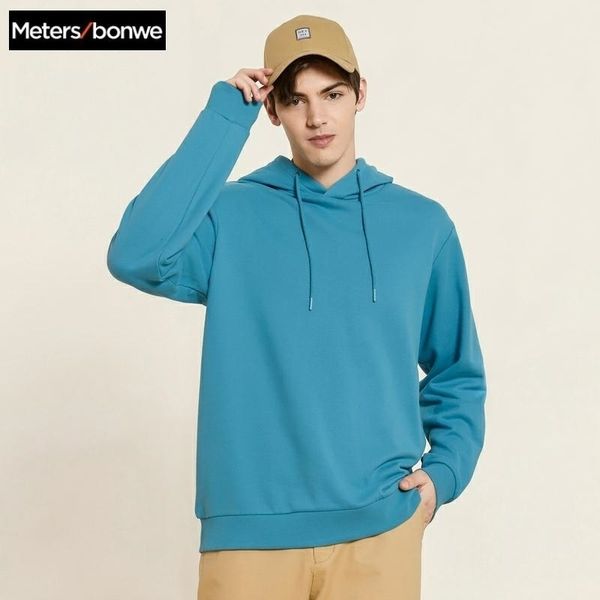 metersbonwe autumn and winter new multicolor comfort sweatshirt men plus velvet knit solid color hooded hoodies 201126, Black
metersbonwe autumn and winter new multicolor comfort sweatshirt men plus velvet knit solid color hooded hoodies 201126, Black